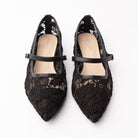 Black Mary Janes for women, both shoes from the front