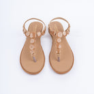 Beige flat sandals for women – Forever Shoe Bazar