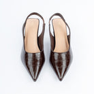 Coffee brown pumps for women – Forever Shoe Bazar