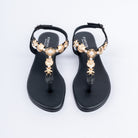 Black flat sandals for women – Forever Shoe Bazar