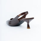 The Croc Point - Coffee Brown — view 5