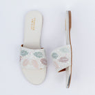 The Sequin Sorbet - White Flats — view 5