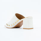The Scallop Clog - White — view 5
