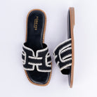 The Whipstitch - Black Flats — view 5