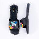 Black butterfly ballet flats for women – Forever Shoe Bazar