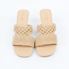 Beige kitten heel mules for women – Forever Shoe Bazar