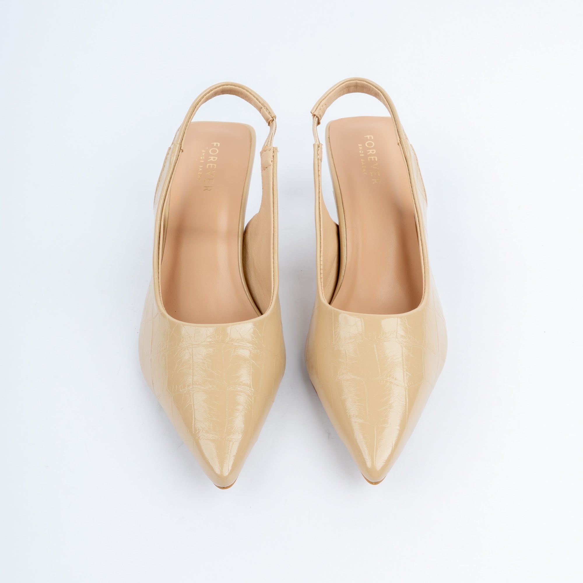 Beige pumps for women – Forever Shoe Bazar