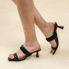 I'm Just a Girl - Black Casual Heels