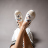 Feeling Butterflies - White Casual Loafers