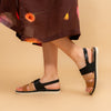 Back To The Stone Age - Black Casual Sandal