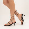 It's A Situationship - Black Partywear Heels