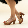 Drunk Dials - Gold Casual Sandal
