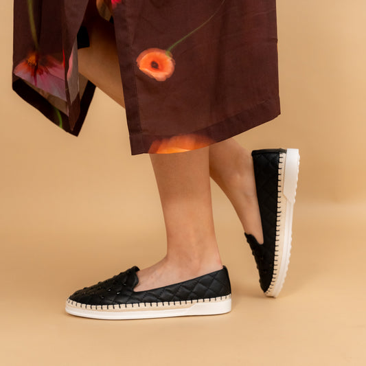 Very Profesh - Black Casual Espadrilles