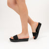 Currently Moneyfesting - Black Casual Slipper