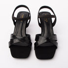 Black kitten heel sandals for women – Forever Shoe Bazar
