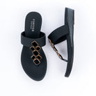 Black studded ballet flats for women – Forever Shoe Bazar