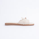 Cream textured ballet flats for women – Forever Shoe Bazar