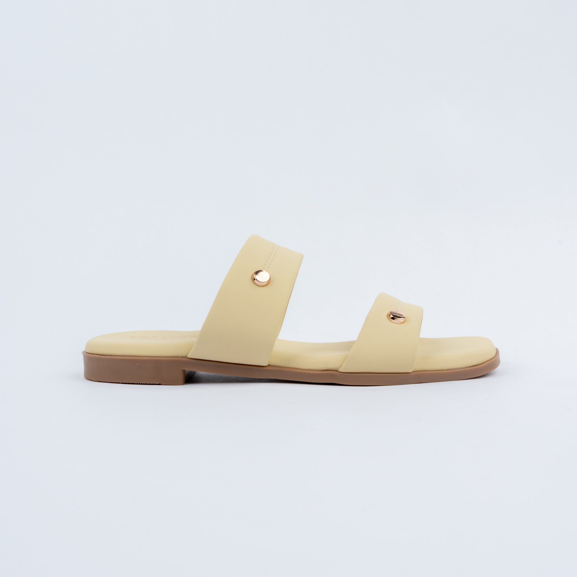 Yellow dual strap ballet flats for women – Forever Shoe Bazar
