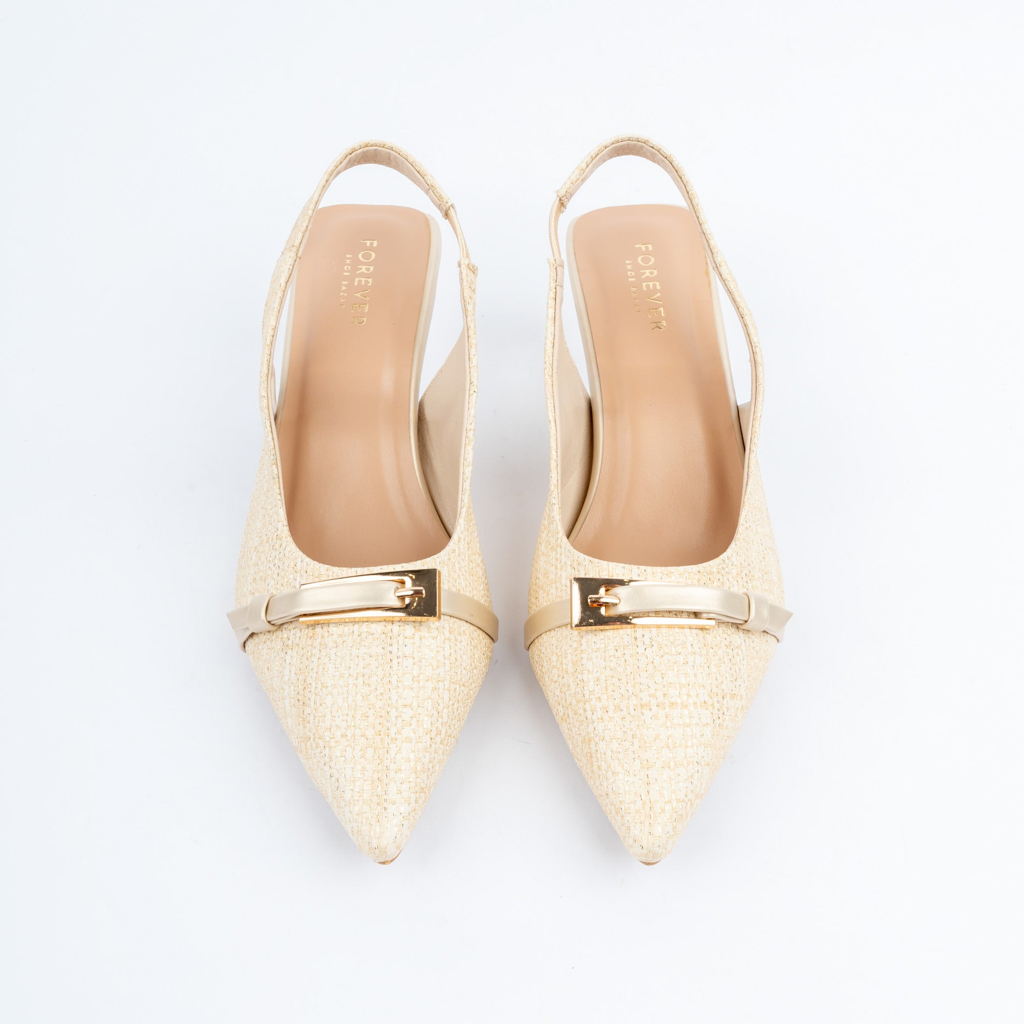 Beige pumps for women – Forever Shoe Bazar