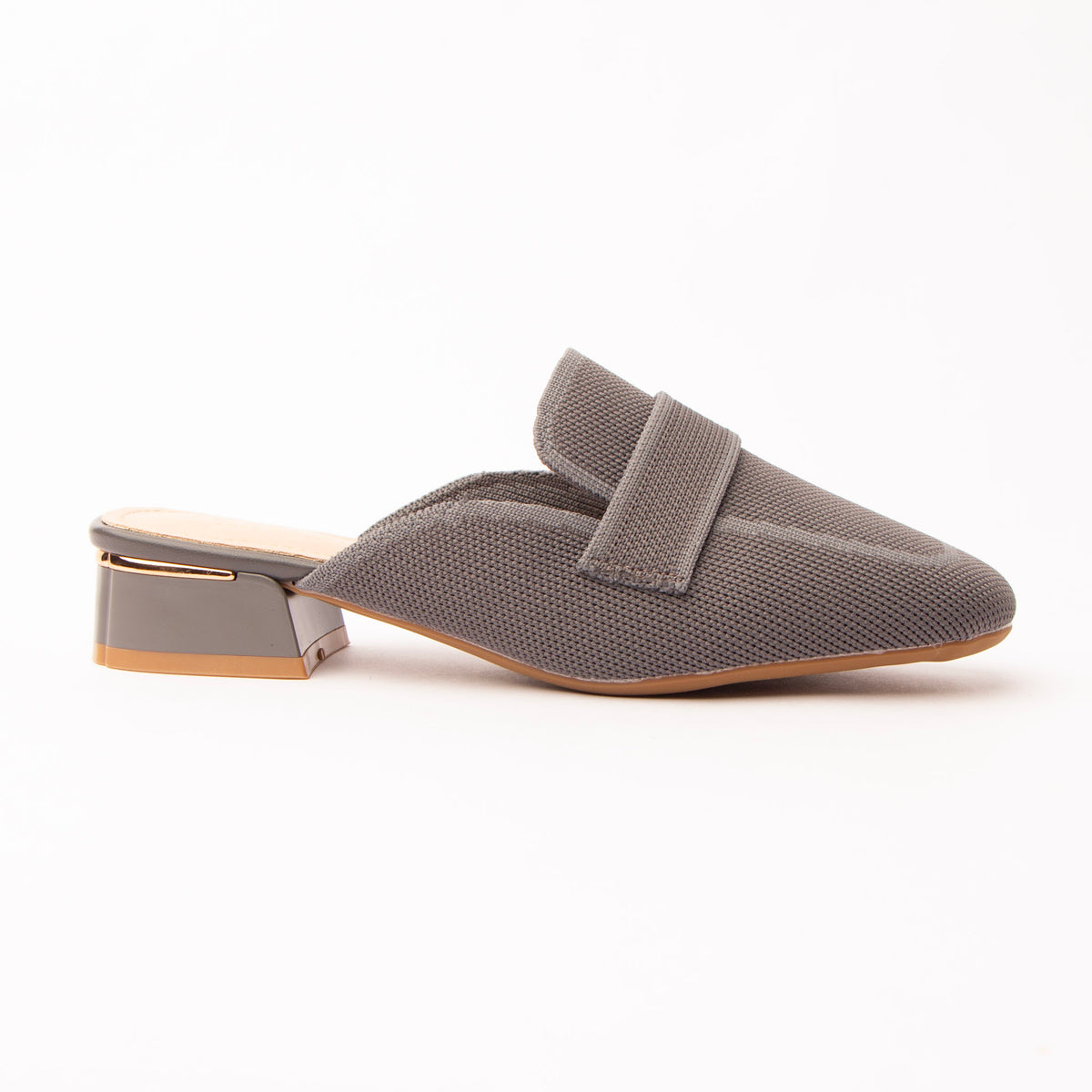 The Knit Mule - Grey — view 5