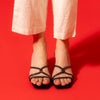 Lights On You - Black Partywear Heels