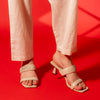 I'm Just a Girl - Cream Casual Heels