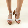 Drunk Dials - White Casual Sandal