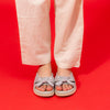 Pookie Promise - Grey Partywear Flats