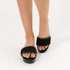 Currently Moneyfesting - Black Casual Slipper