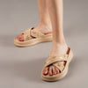 Bee-lieve In Yourself - Beige Cross Slides