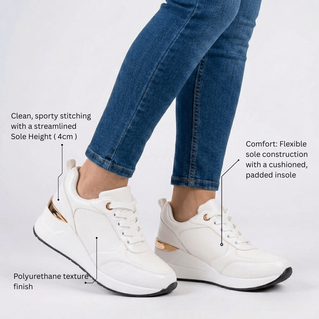 GlossGrid - White Sneakers