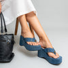Simply Denim - Blue Everyday Wedges