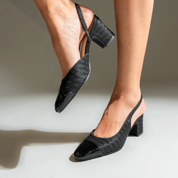 Morning Till Twilight - Black Formal Heels