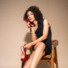 Live The Night - Red Partywear Pencil Heels
