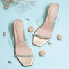It’s A Pawrry! - Gold Partywear Heels