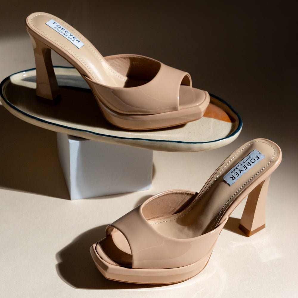 Inches At Play - Nude High Heels - view 5