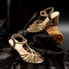 Hold My Beer - Gold Partywear Heels