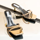Go Shawty - Gold Kitten Heels - view 4