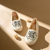Diamante Flora - Beige Embellished Partywear Loafers