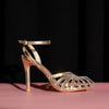 Highly Opinionated - Gold Partywear Heels