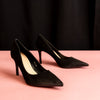 Basic Babe - Black Stiletto Heels