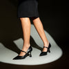 Miss Academia - Black Formal Pencil Heels