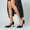 Basic Babe - Black Stiletto Heels