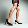 Step All Over - Black Formal Heels