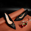 Give Me Butterflies - Black Partywear Heels
