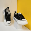 Party Shoes - Black Sequin Partywear Sneakers