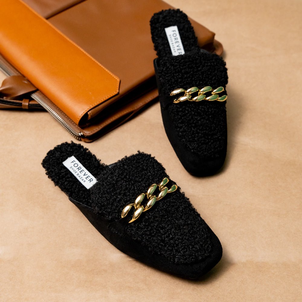 Madam Moiselle - Black Casual Mule - view 7