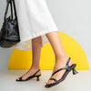 It’s Official - Black Formal Kitten Heels