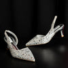 Reflect Your Aura - Silver Partywear Heels