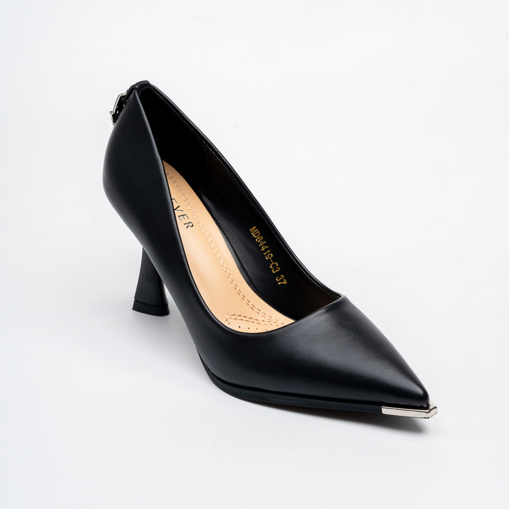 Apex Pointed Toe Heels - Black - view 2